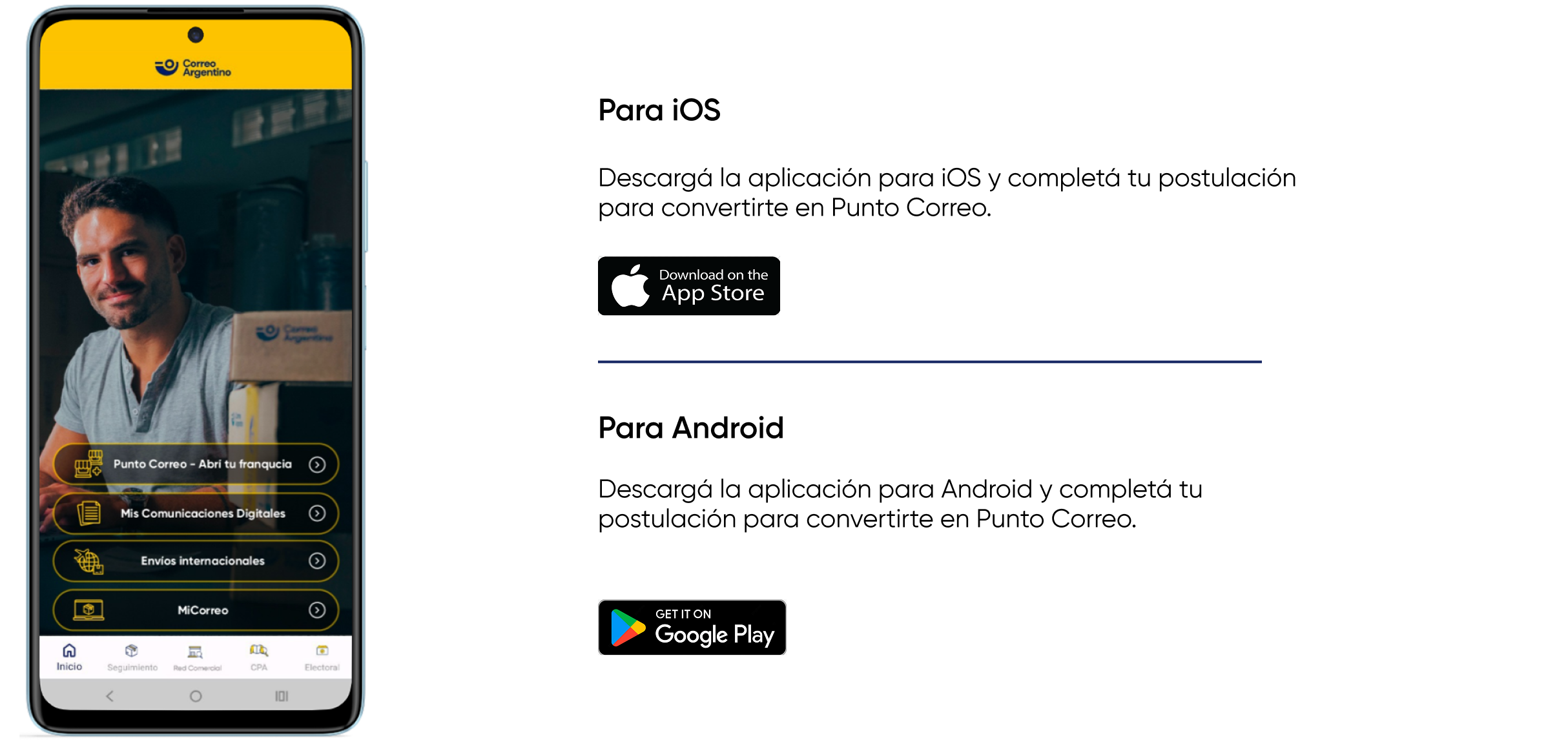 Descargar app Punto Correo