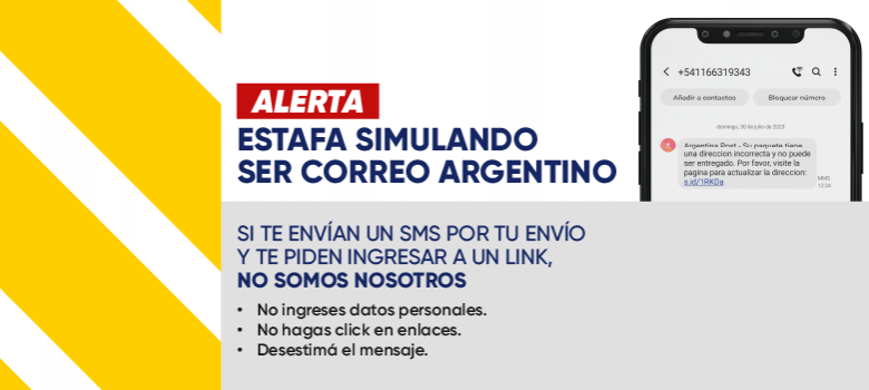 Alerta! El SMS que dice que no han podido entregar tu paquete es falso y  roba tus datos